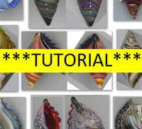 Tutorial- How to make a hollow borosilicate sea shell pendant
