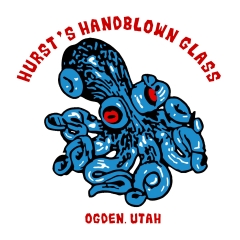 Hurst's Handblown Glass Banner