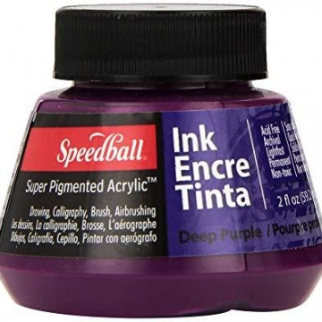 Speedball 2 oz Purple acrylic Ink